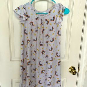 Dot Dot Smile Flutter Sleeve Dress